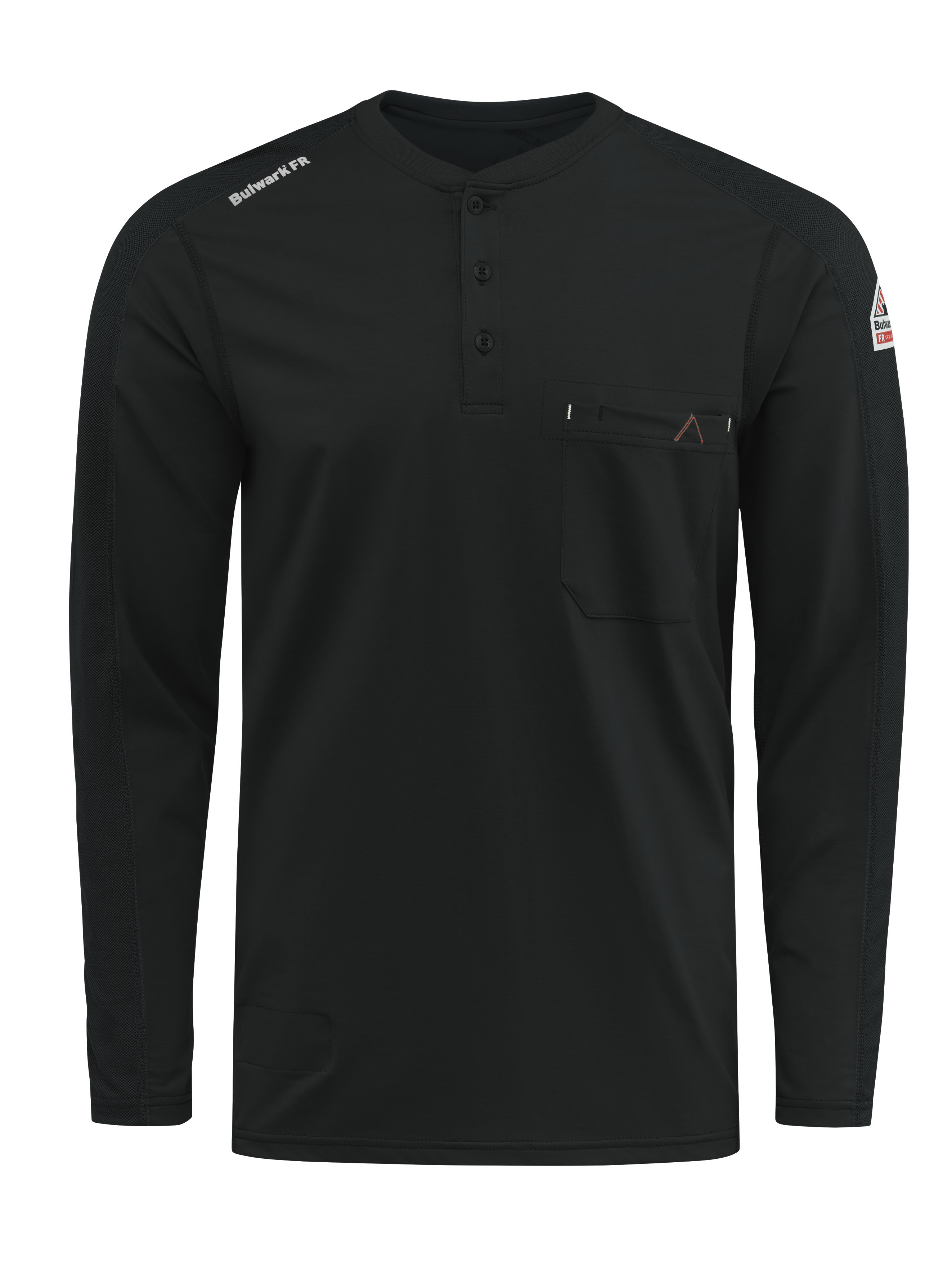 Bulwark® Men's Flex Knit Henley 7