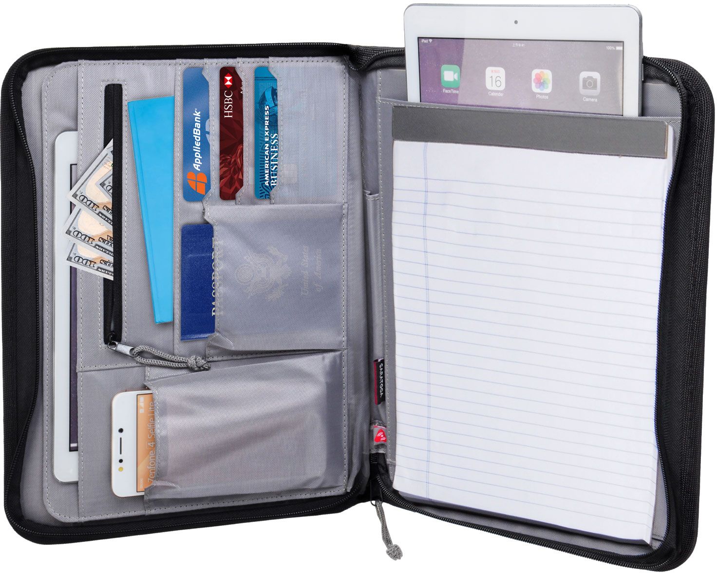 SARATOGA SUMMIT RFID PADFOLIO 11