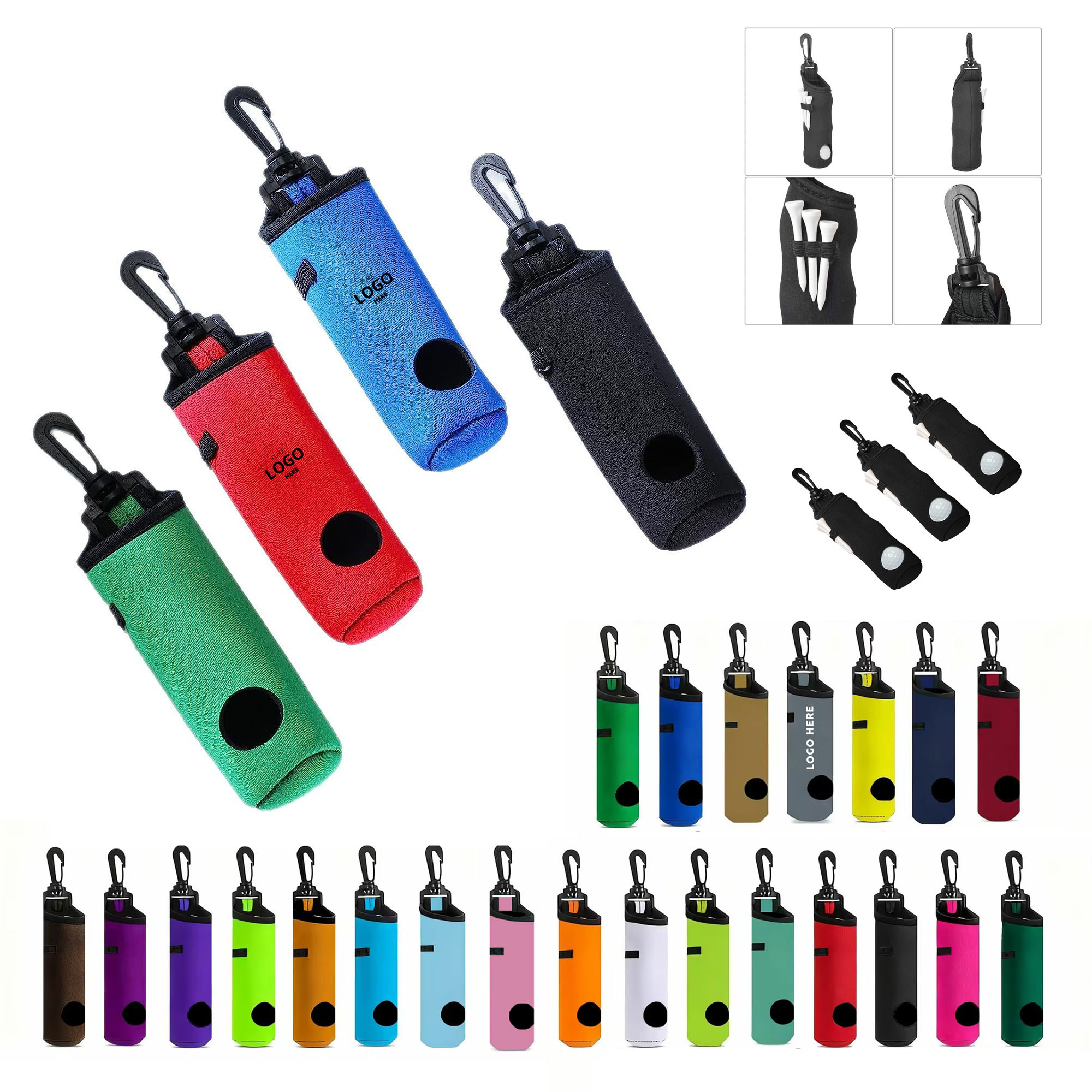 Portable Golf Ball Carry Case 2
