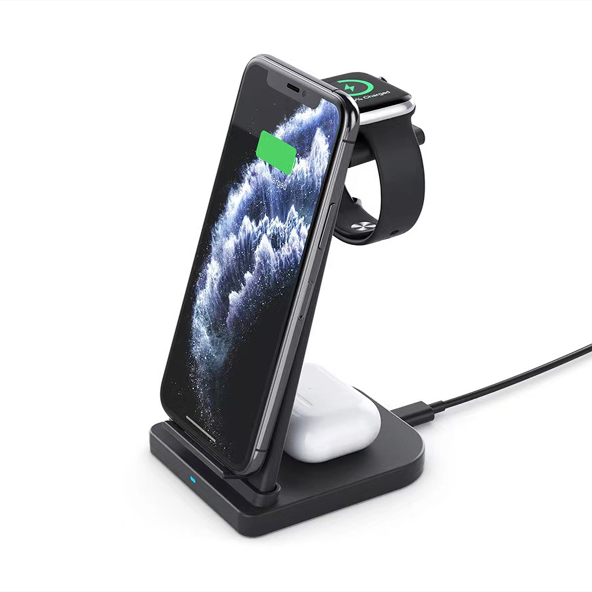 3 In 1 Fast Wireless Charging Station 2