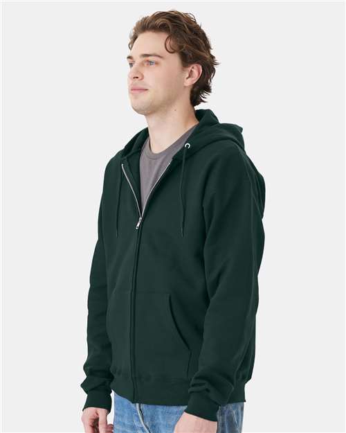Unisex Ultimate Cotton® Full-Zip Hooded Sweatshirt - F280 19