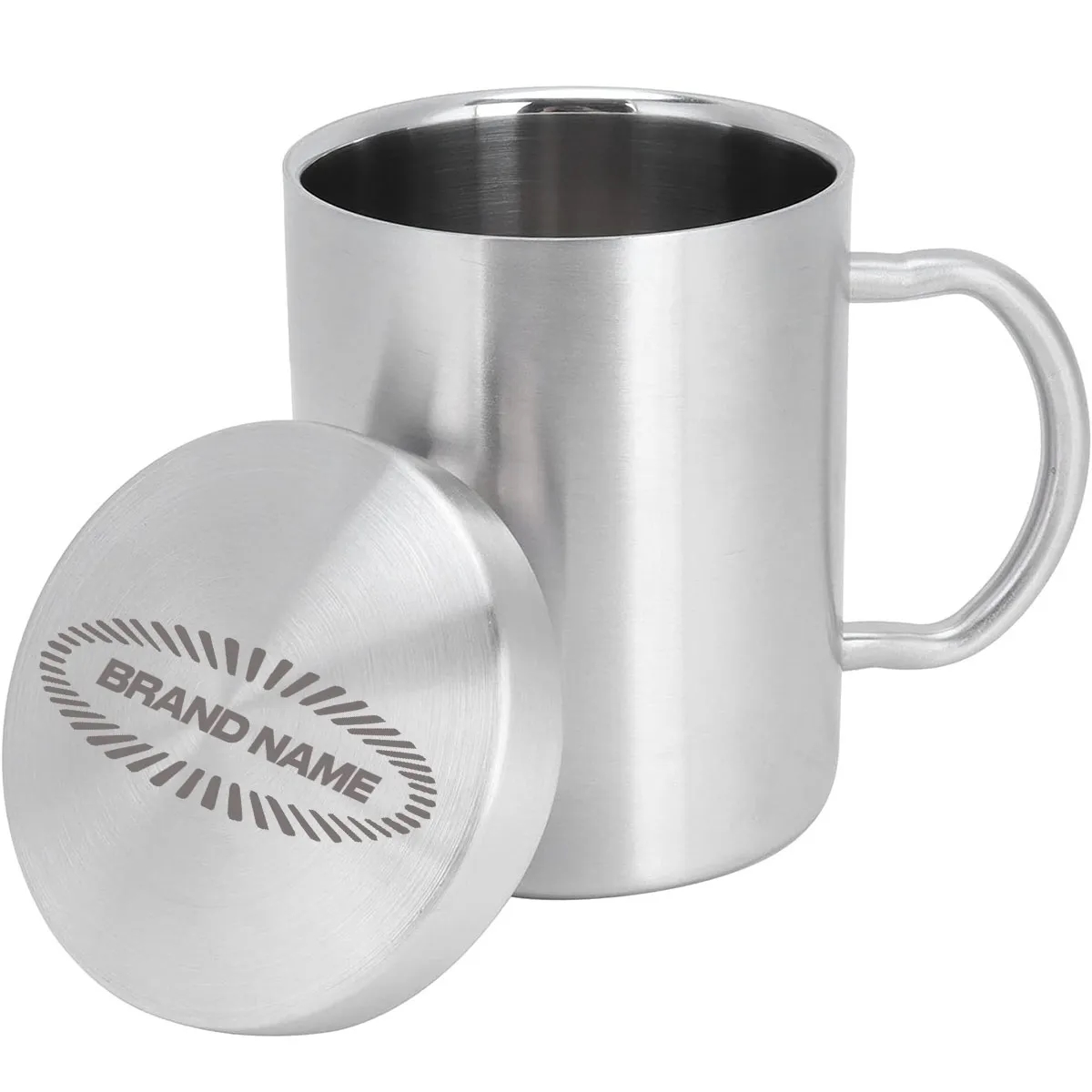 10 OZ Stainless Steel Double Walled Mugs 1