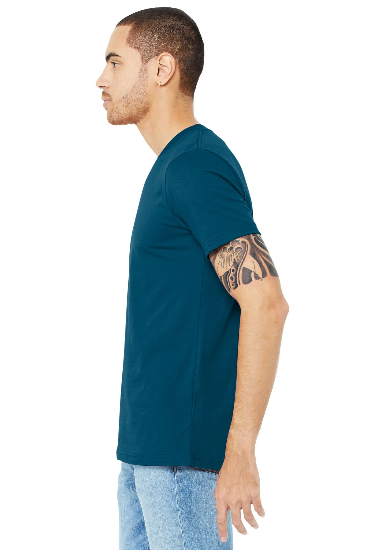 BELLA+CANVAS Unisex Jersey Short Sleeve V-Neck Tee. BC3005 35