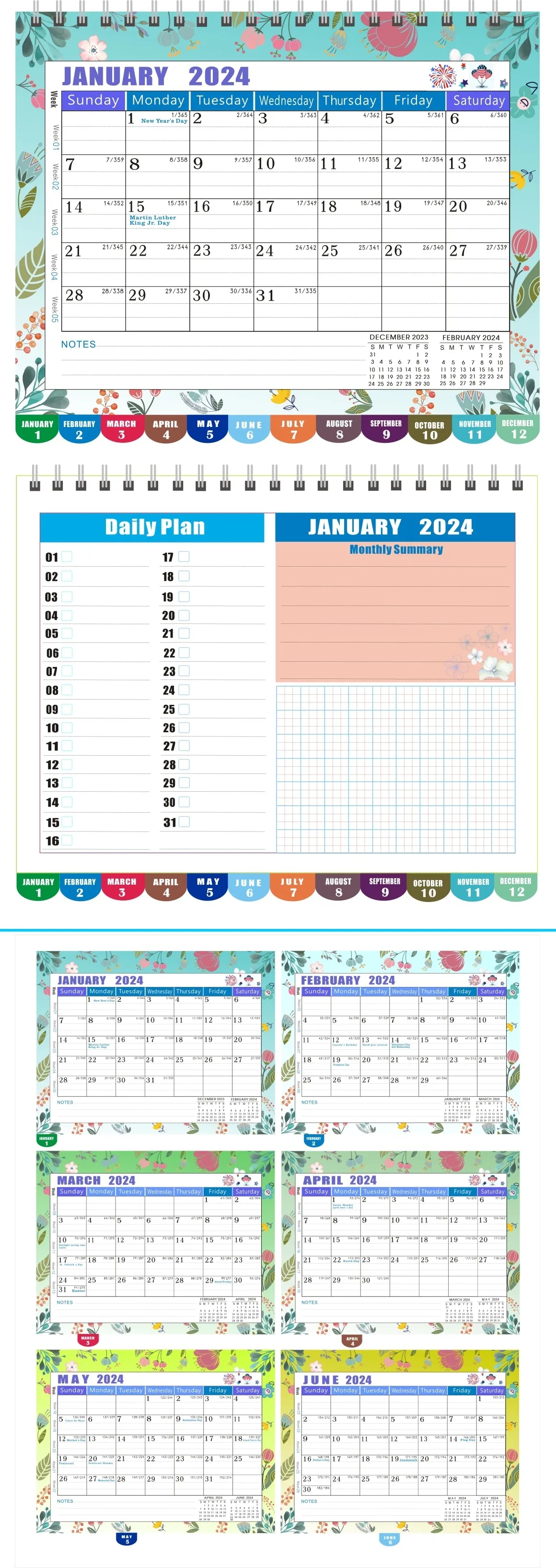 Custom Desk Calendar 2