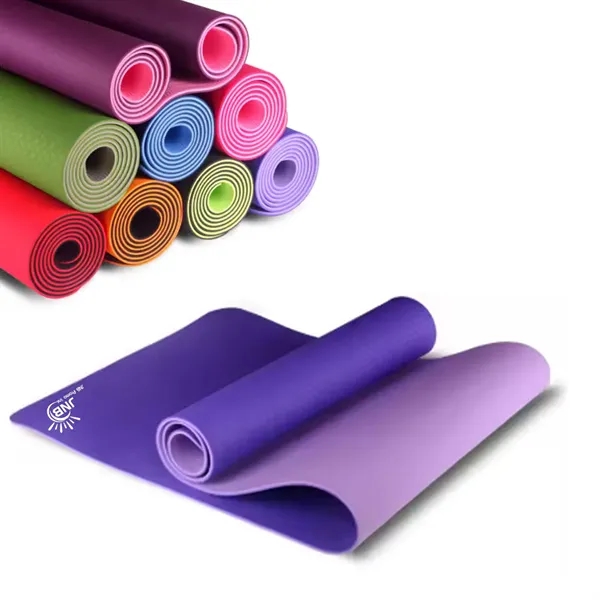 Dual-Tone Yoga Mat