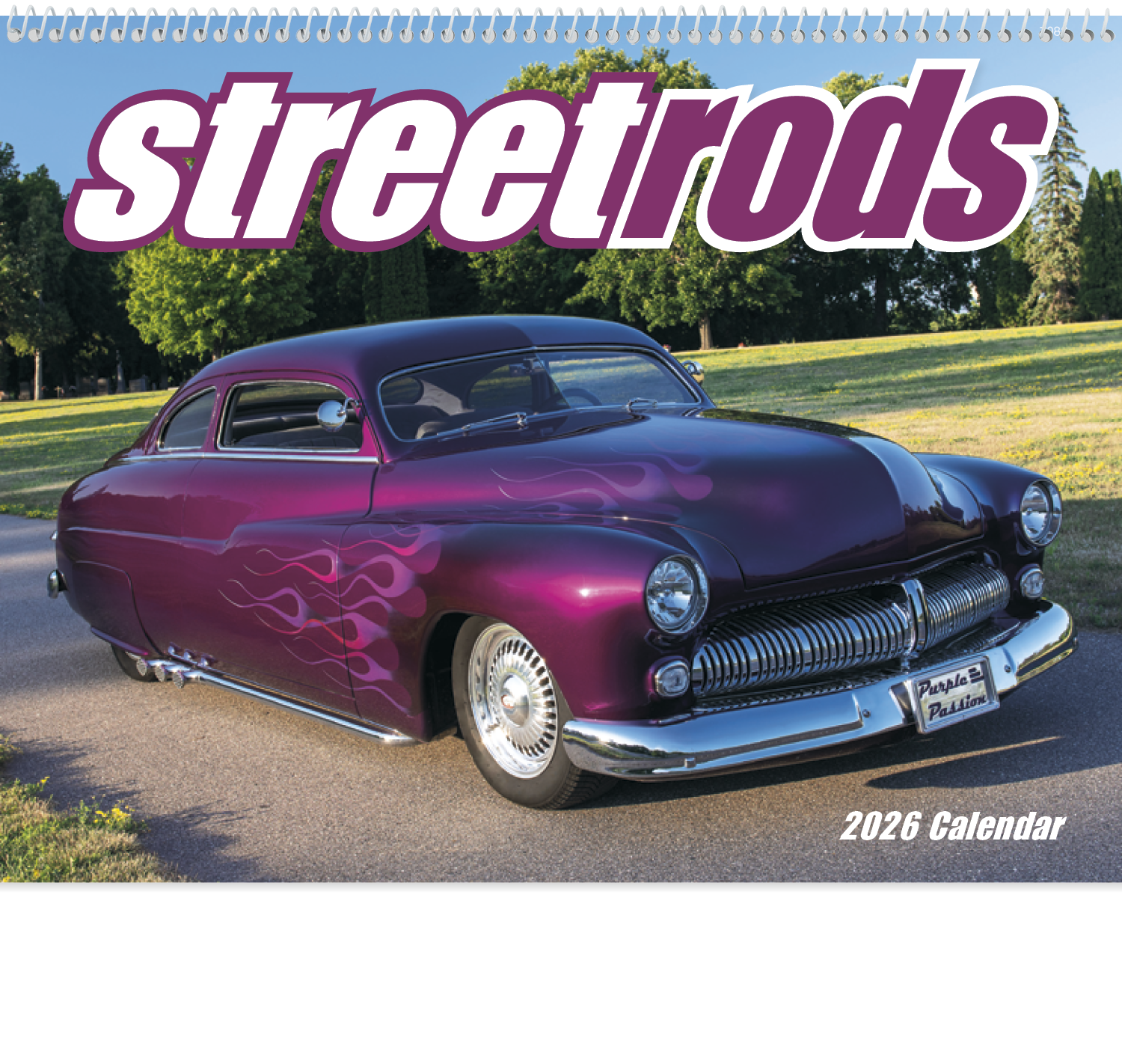 Good Value™ Street Rods - Spiral Calendar 46