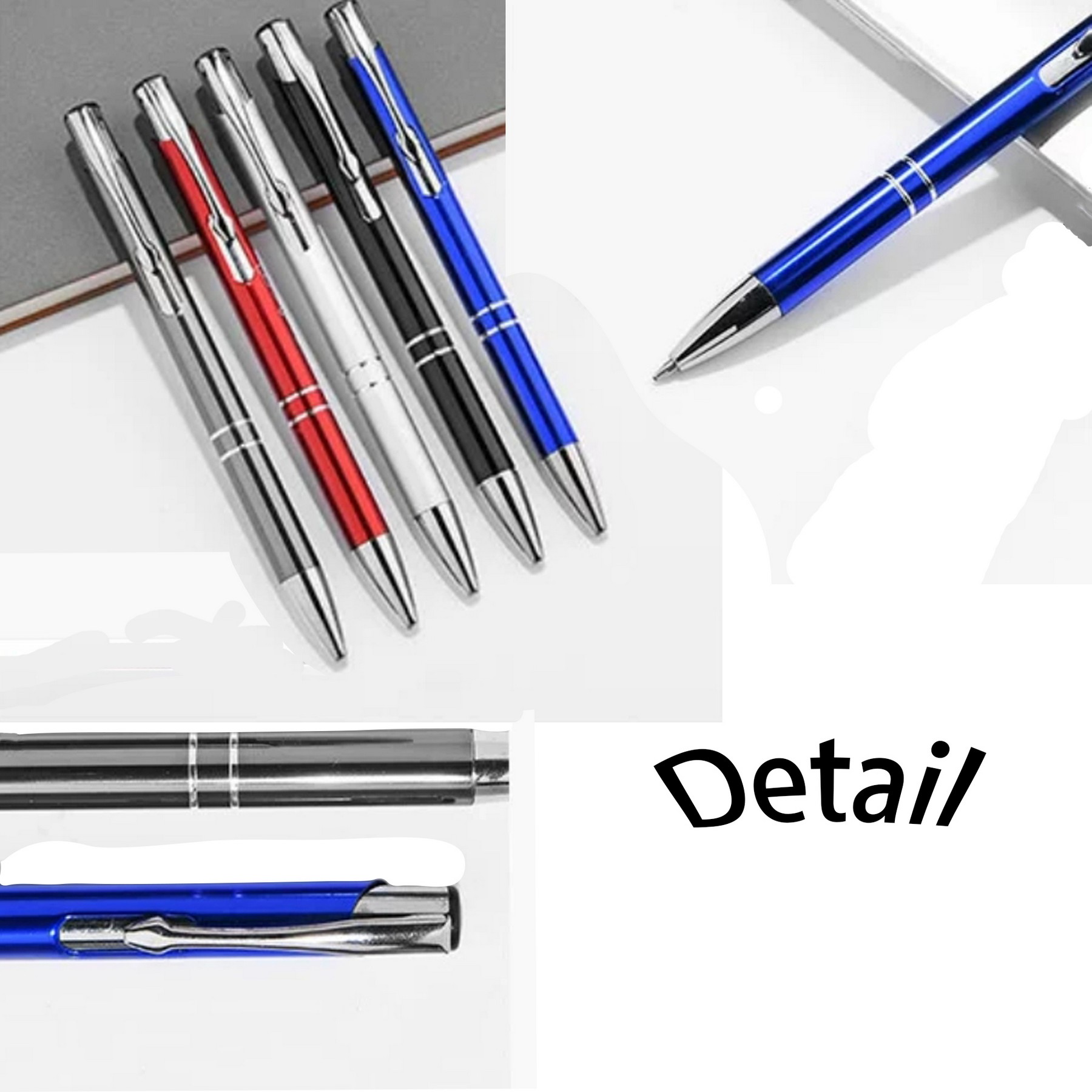 Business Press Bead Neutral Pen 4