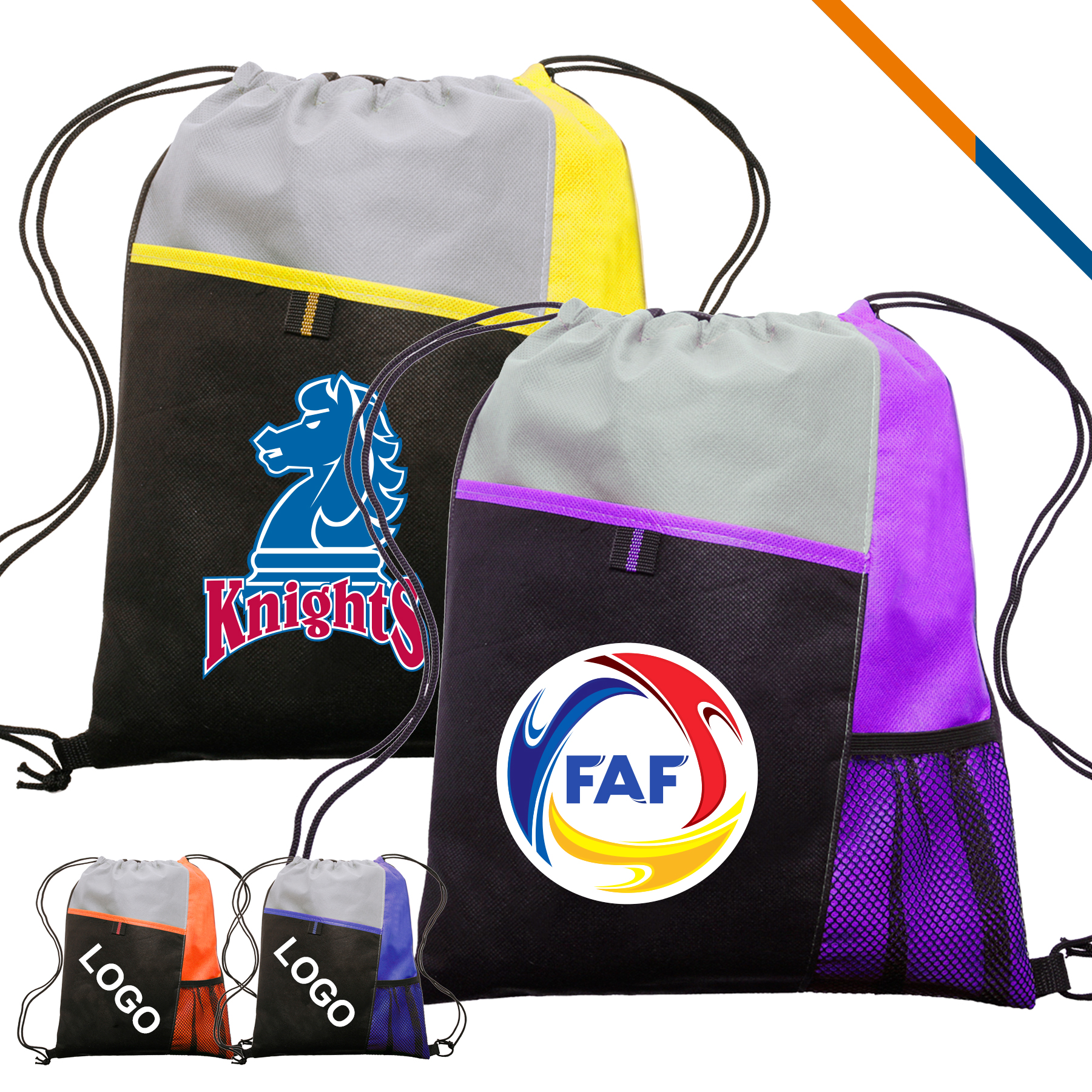 Laya Drawstring Backpacks 5