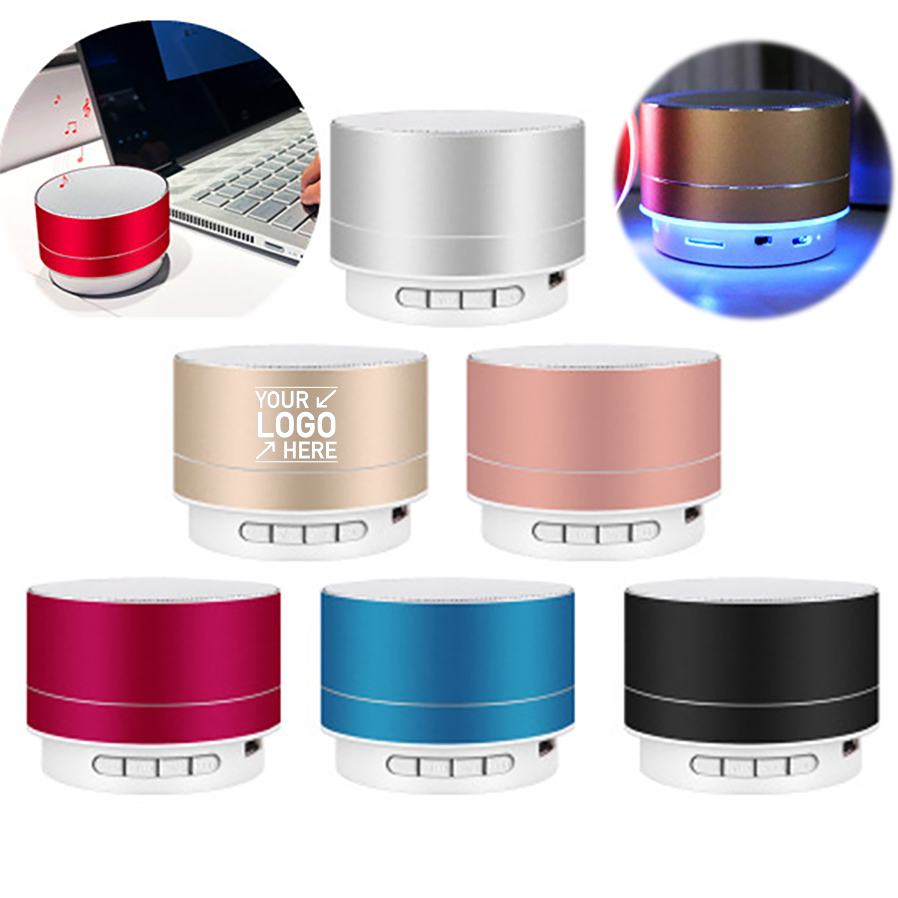 Mini Metal Wireless Bluetooth Speaker 2