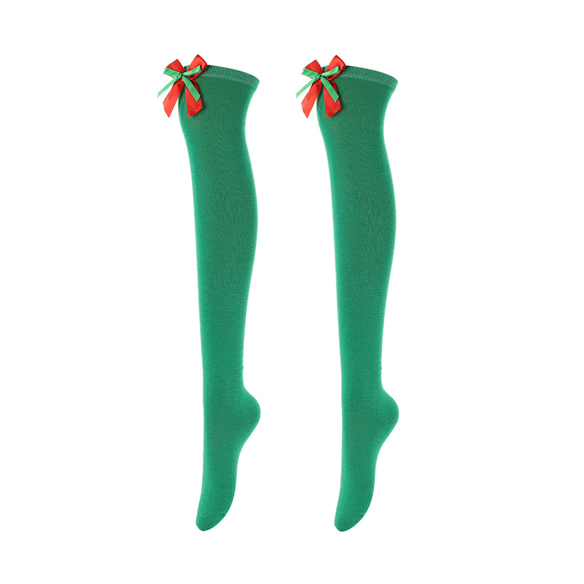 Long Striped Socks Christmas 4