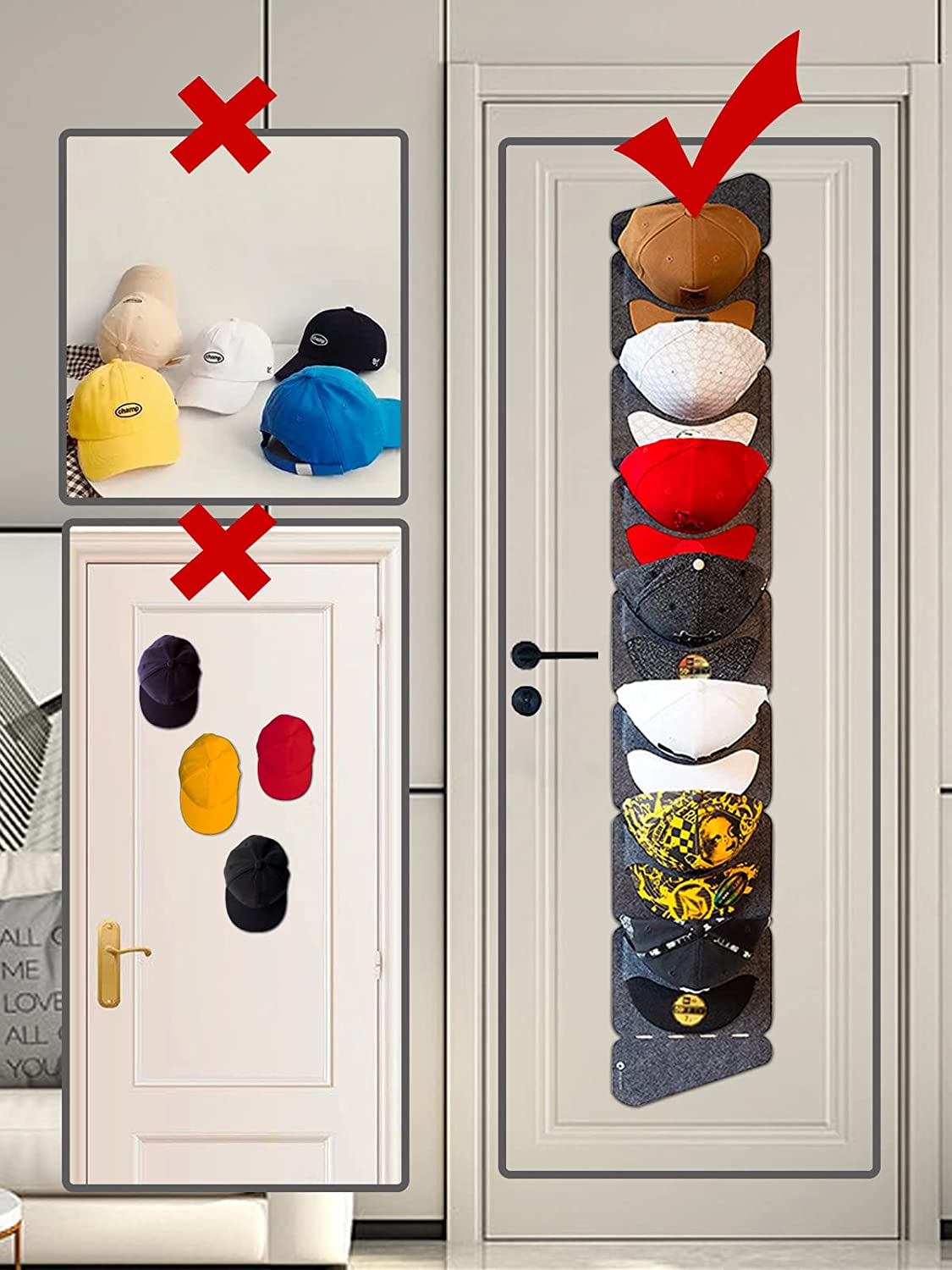 Hat Racks for Baseball Caps 3