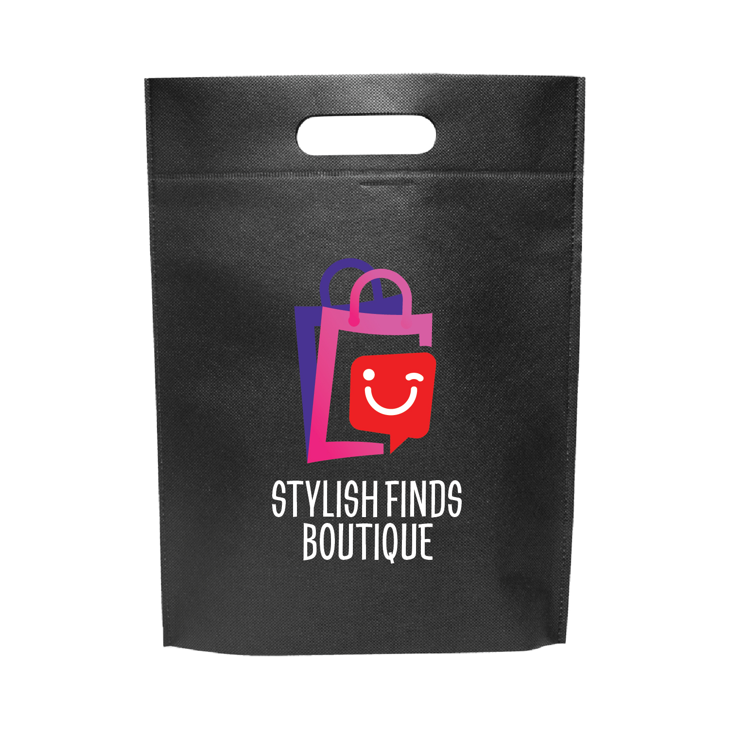Sleek Non-Woven Tote Bag (Full Color Imprint) 1