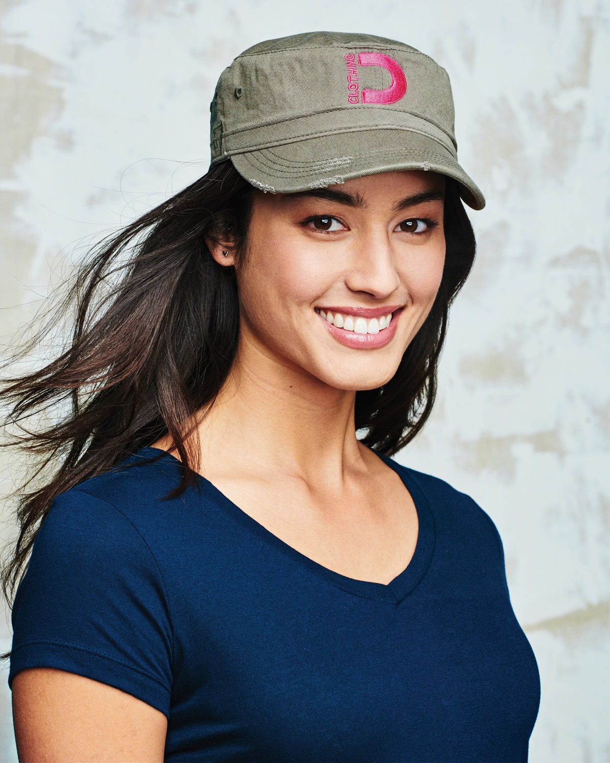 Distressed Military Hat
