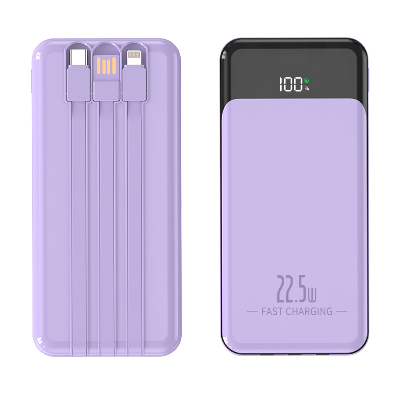 10000 mAh Power Bank W/ 20W USB Power Delivery 5