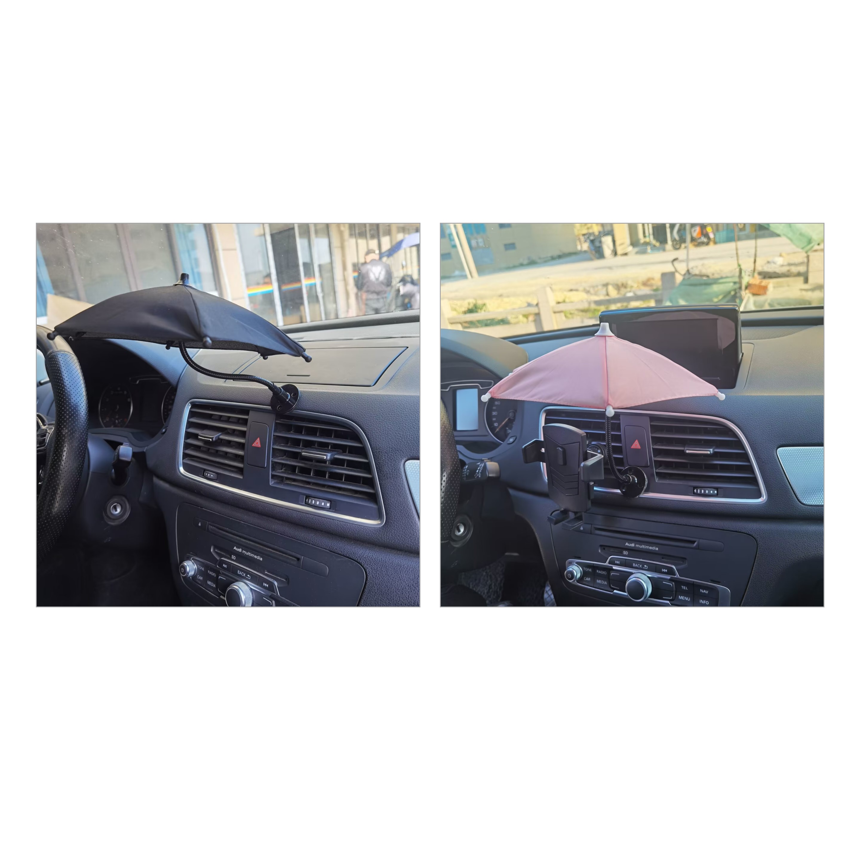 Phone Umbrella Sun Shade Used in Car 12