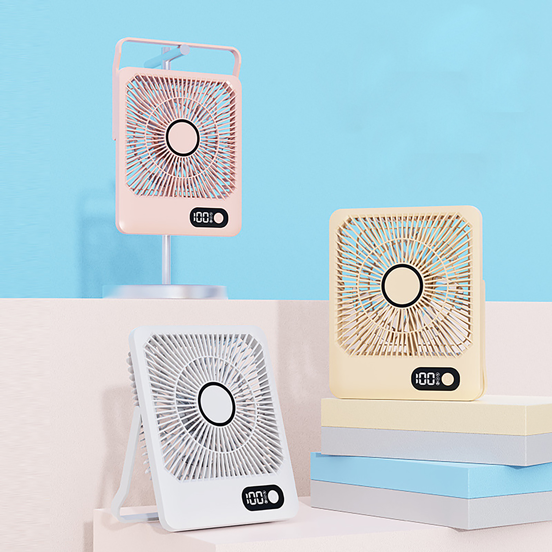 Portable USB Desk Fan 3