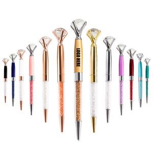 Diamond Glitter PU Leather Metal Pen 15