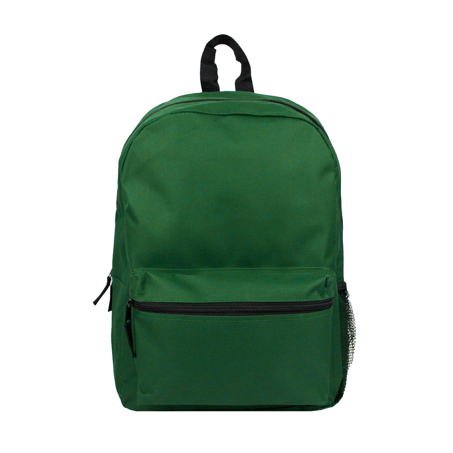 600D Heavy Duty Backpack With Water Bottle Mesh Pockets 7
