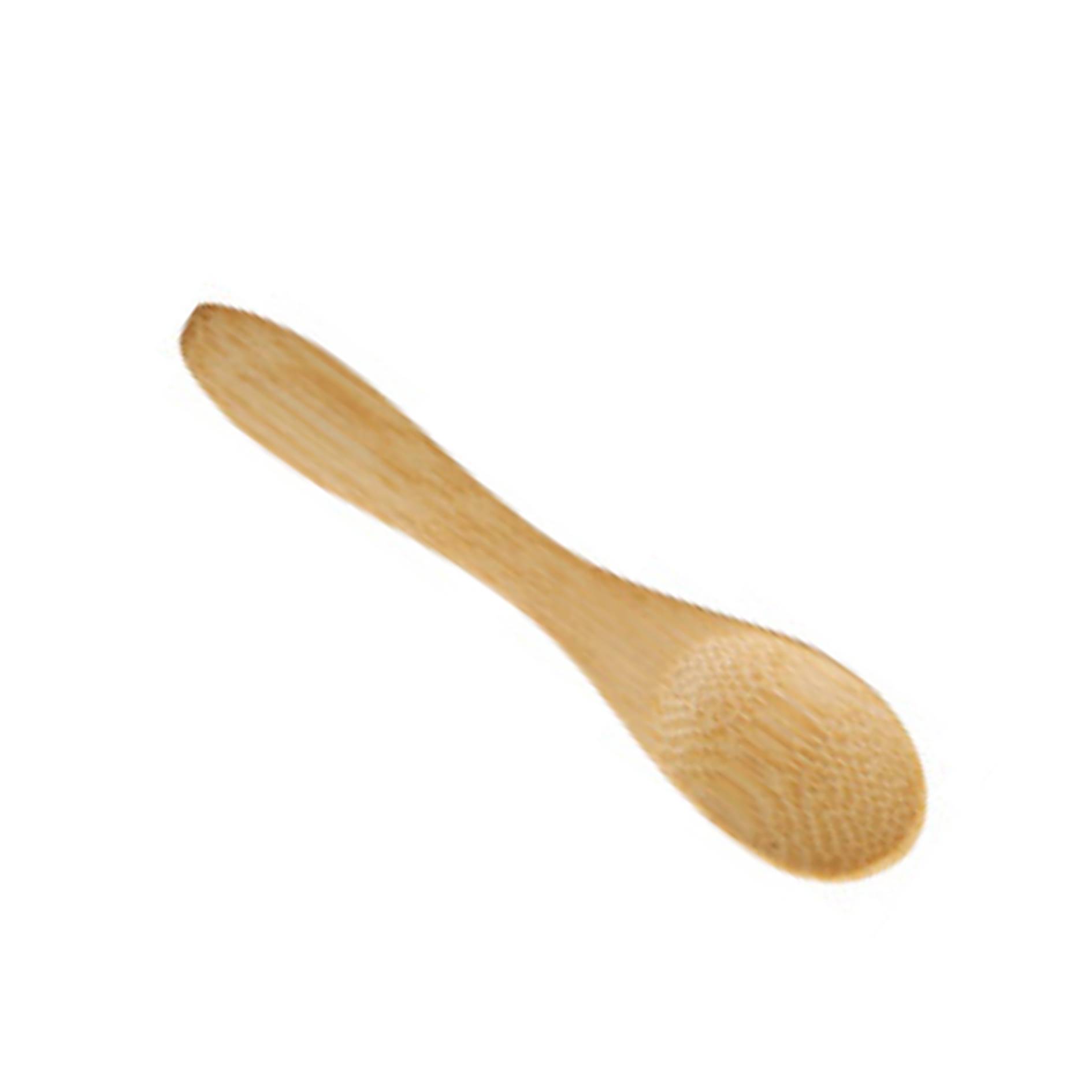 Mini Bamboo Dessert Spoon 4