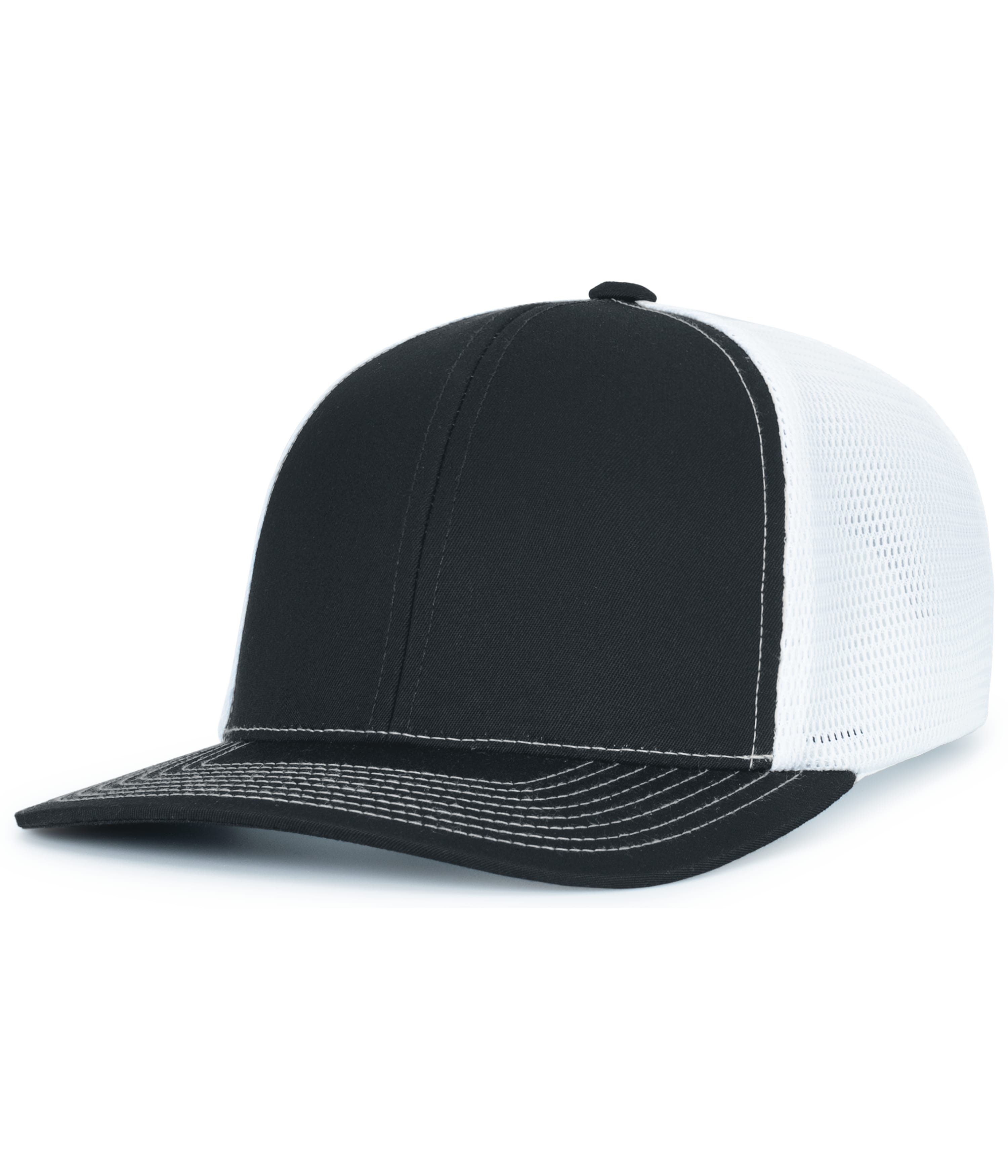 Contrast Stitch Trucker PacFlex Snapback Cap 3