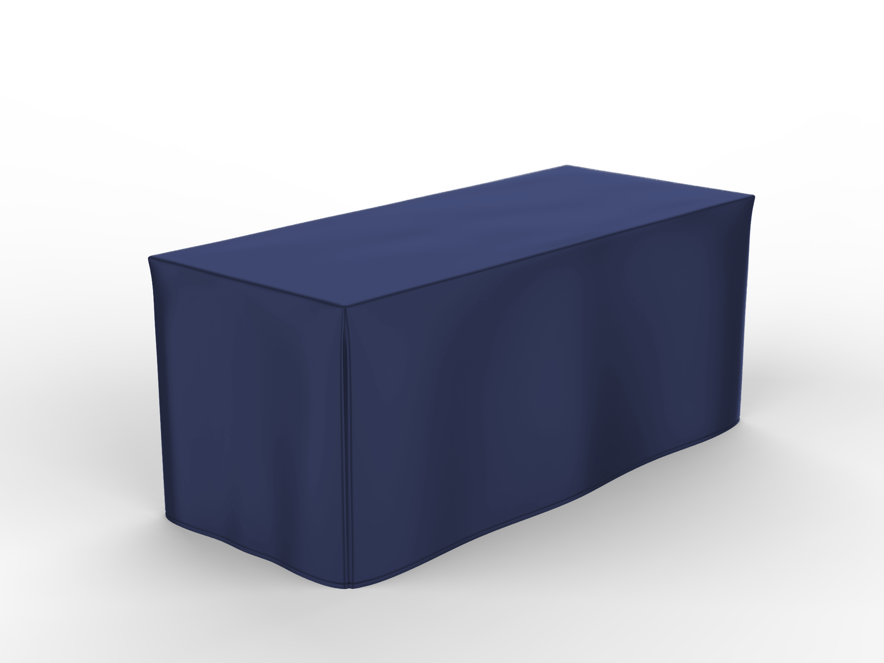 Non-Printed 8' Fitted Table Cover (Closed Corners) 59