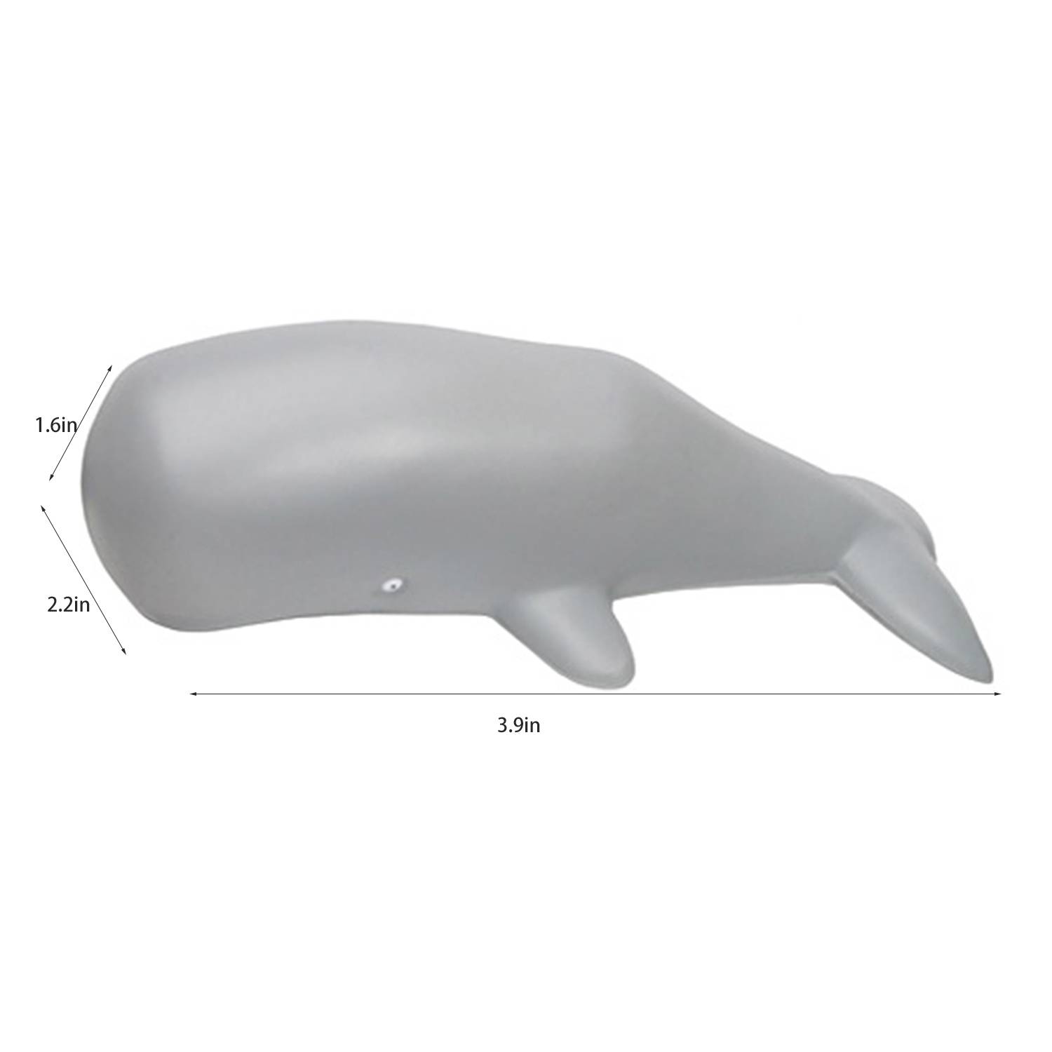 PU Foam Whale Stress Reliever Toy 8