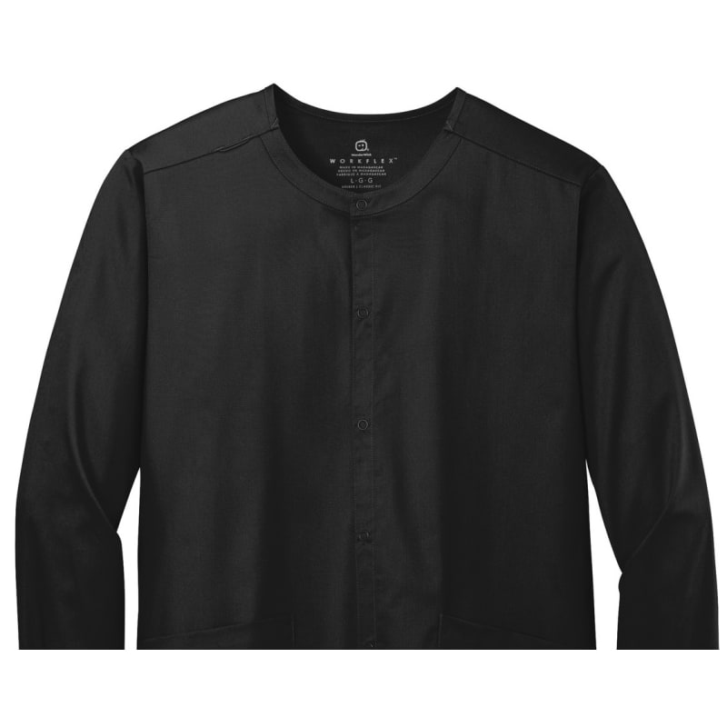 WonderWink Unisex WorkFlex Snap-Front Scrub Jacket 22