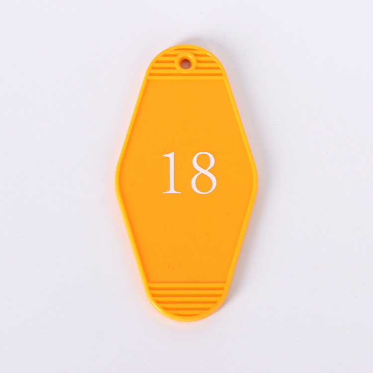 Motel Key Tag W/ Keyring 54