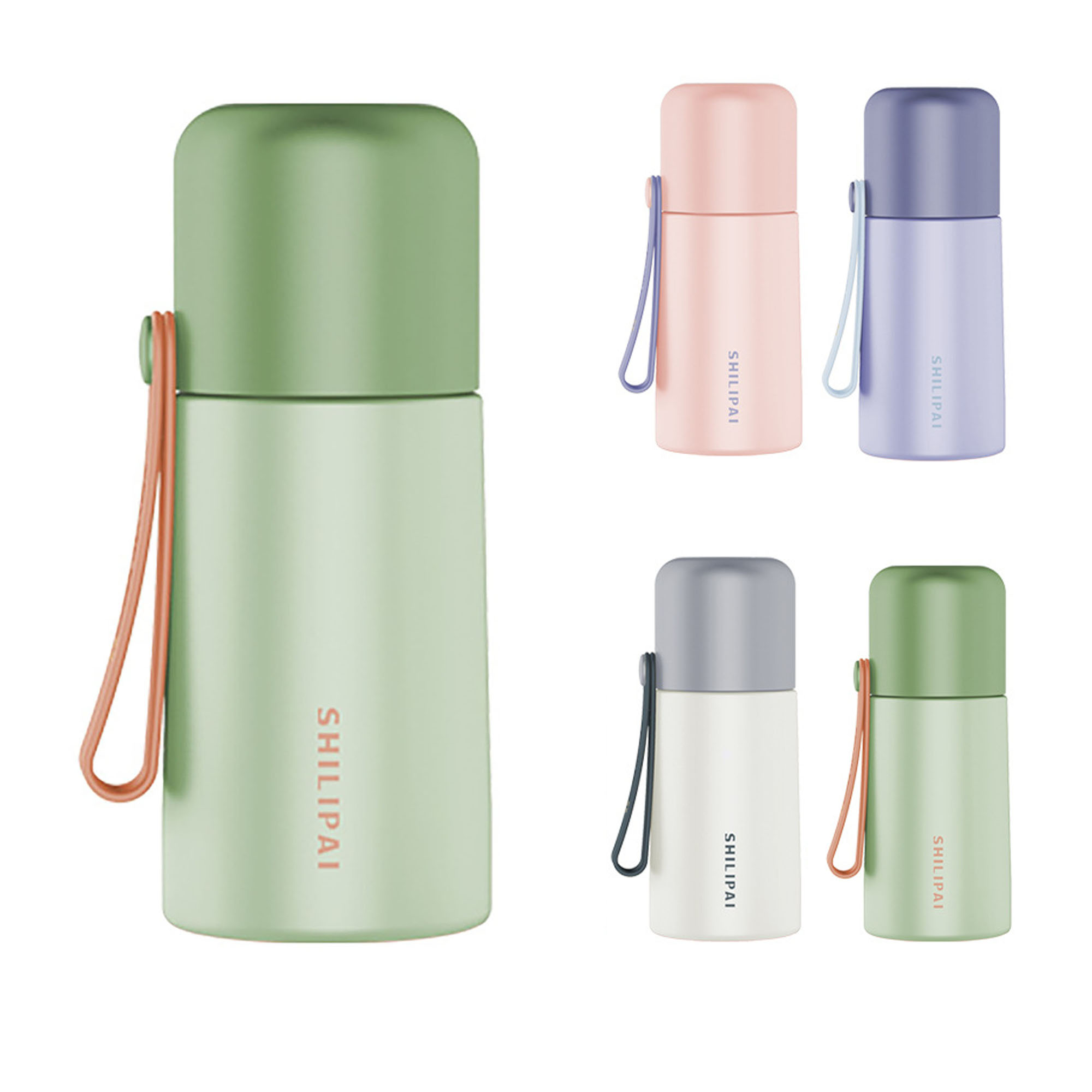 304 Stainless Steel Insulated Tumbler With Handle Strap 4