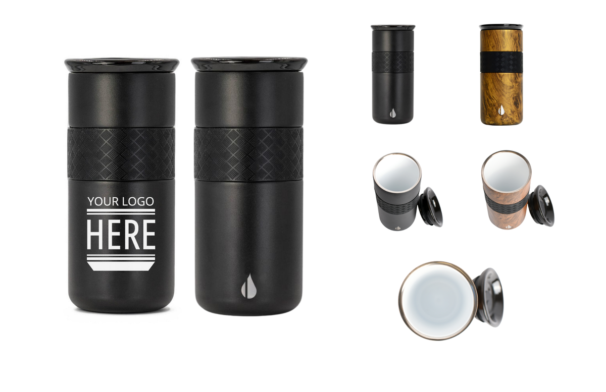 Elemental® Artisan Ceramic 16oz Stainless Steel Tumbler with Ceramic Lid 7