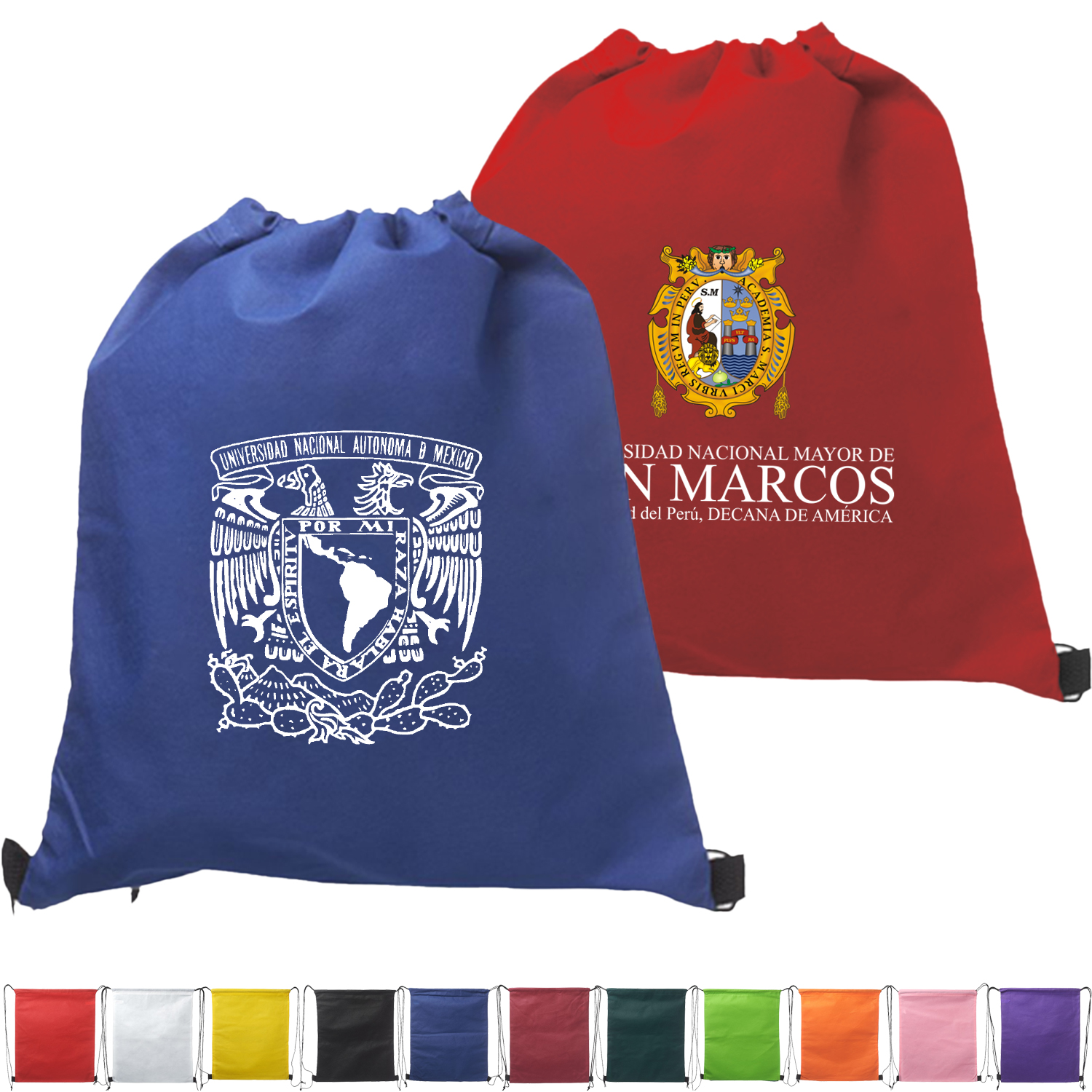 Cinch Up Bag Non-Woven Drawstring Backpacks (14.5" x 17.5") 20