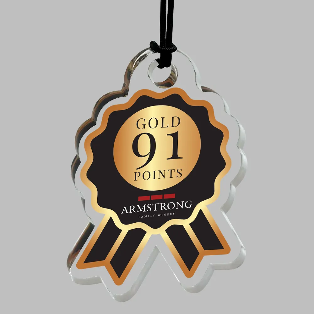 Acrylic Bottle Neck Charm Ultra Vivid 2
