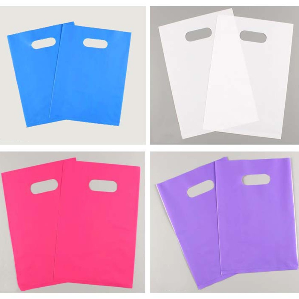 Die Cut Plastic Retail Merchandise Bag 5