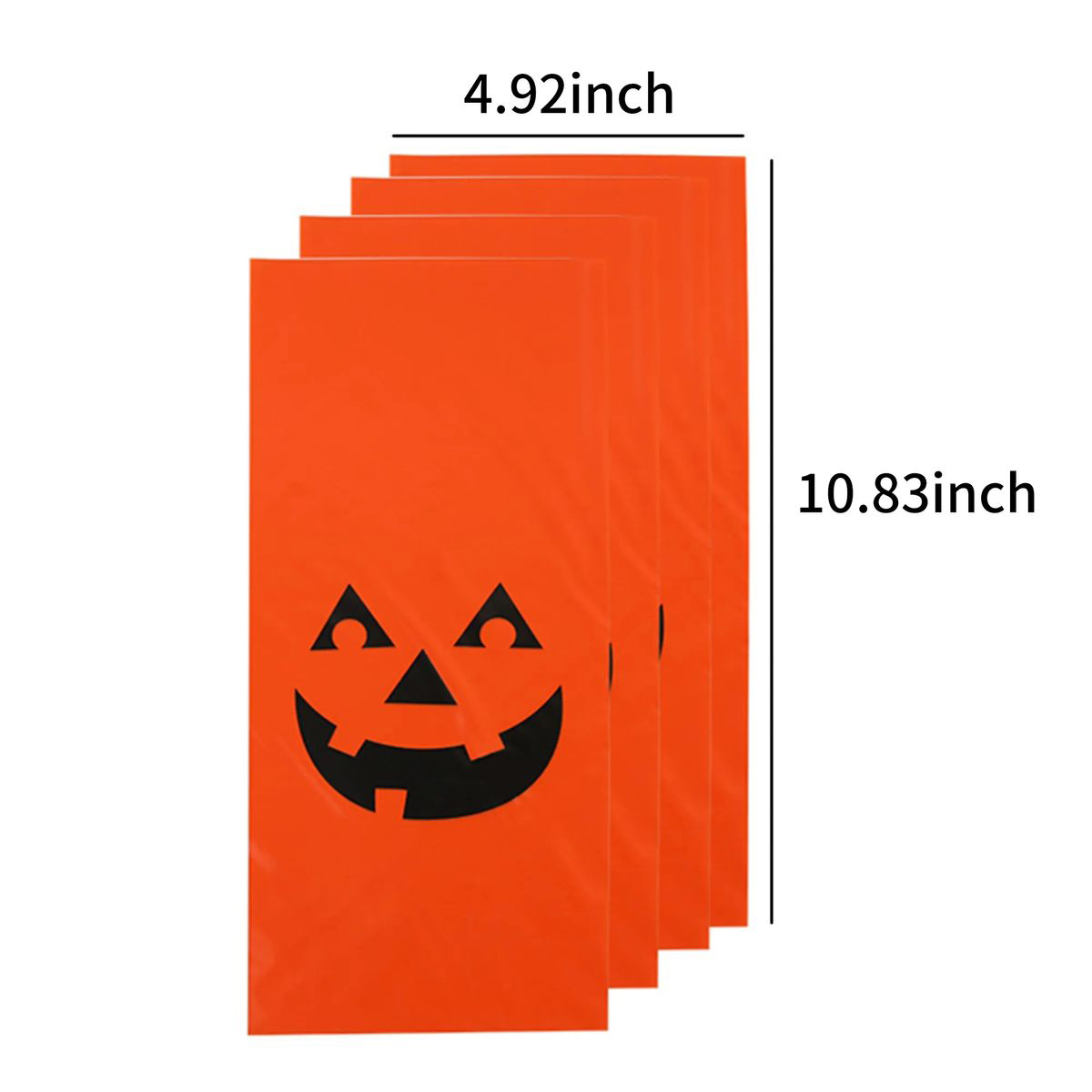 Decorative Halloween Pumpkin Bag for Favors 3