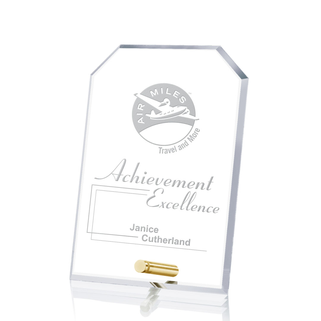 Cantebury Clipped Rectangle Award 4