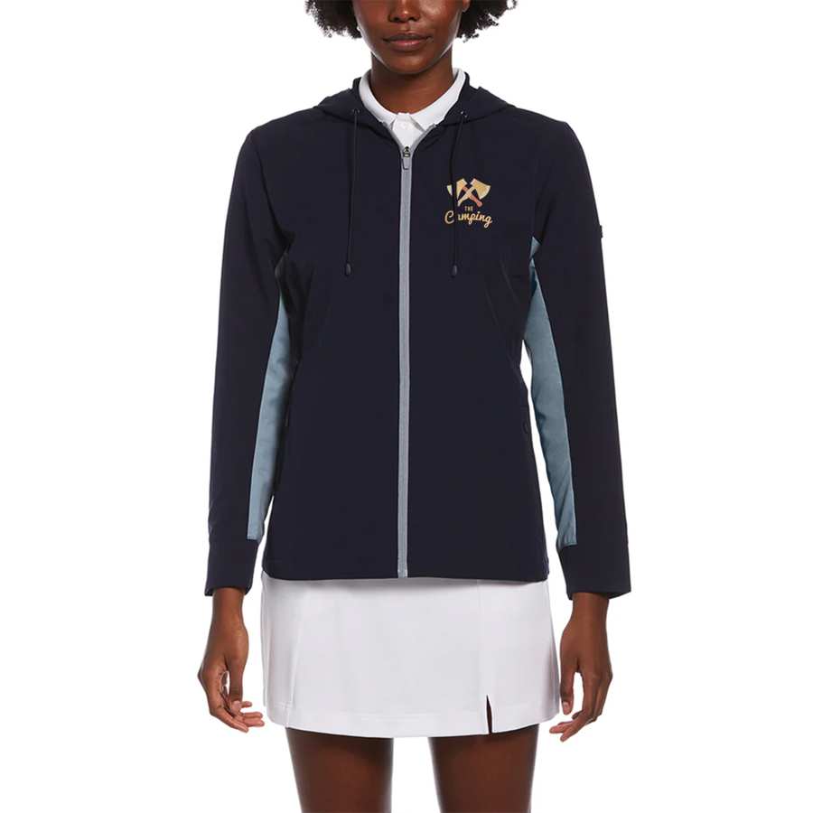 Perry Ellis Water-Repellent Zip Jacket