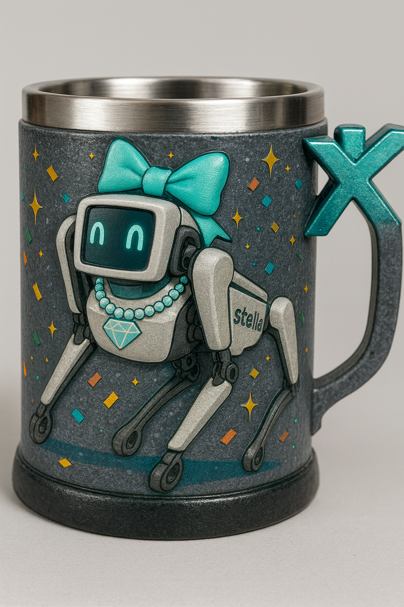 EpicMug Customizable Resin Molded Exterior Mug - Stainless Steel 450ML 23