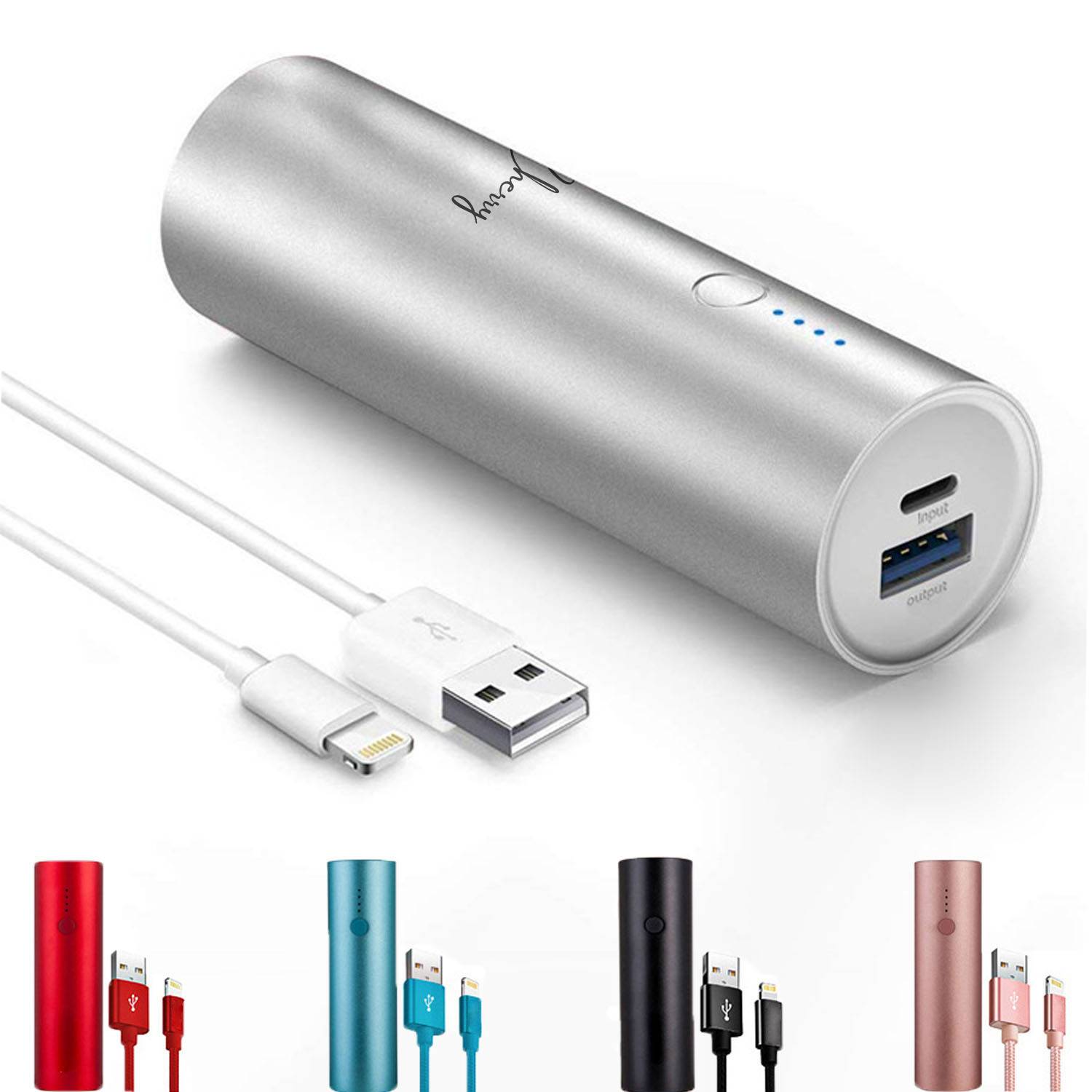 Lipstick 5000 mAh power bank