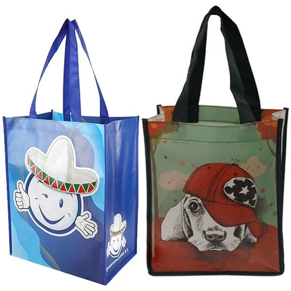 Custom Full Color Laminated Non Woven Tote Bag 2