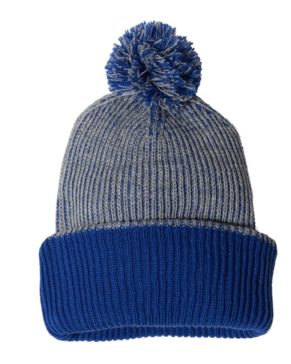 12" Speckled Pom-Pom Cuffed Beanie - SP70 8