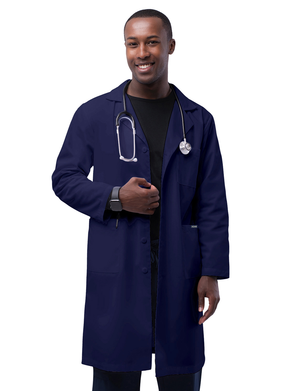 Adar - Universal - Unisex Five-Pocket 39" Lab Coat 38