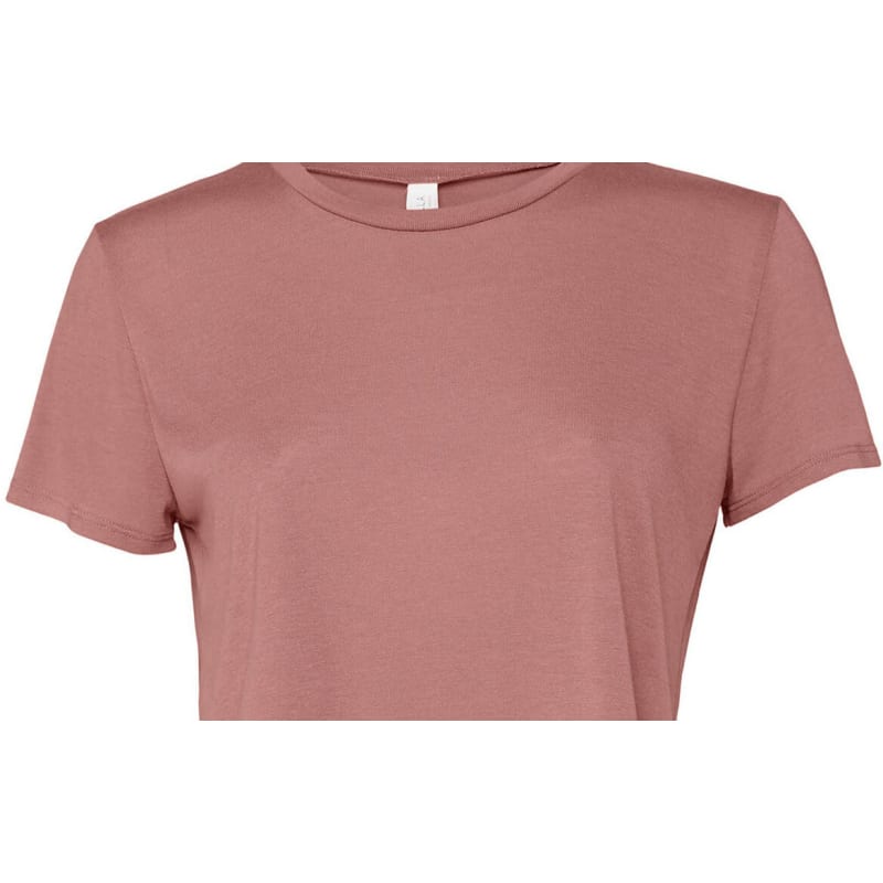 Bella + Canvas Ladies' Flowy Cropped T-Shirt 27