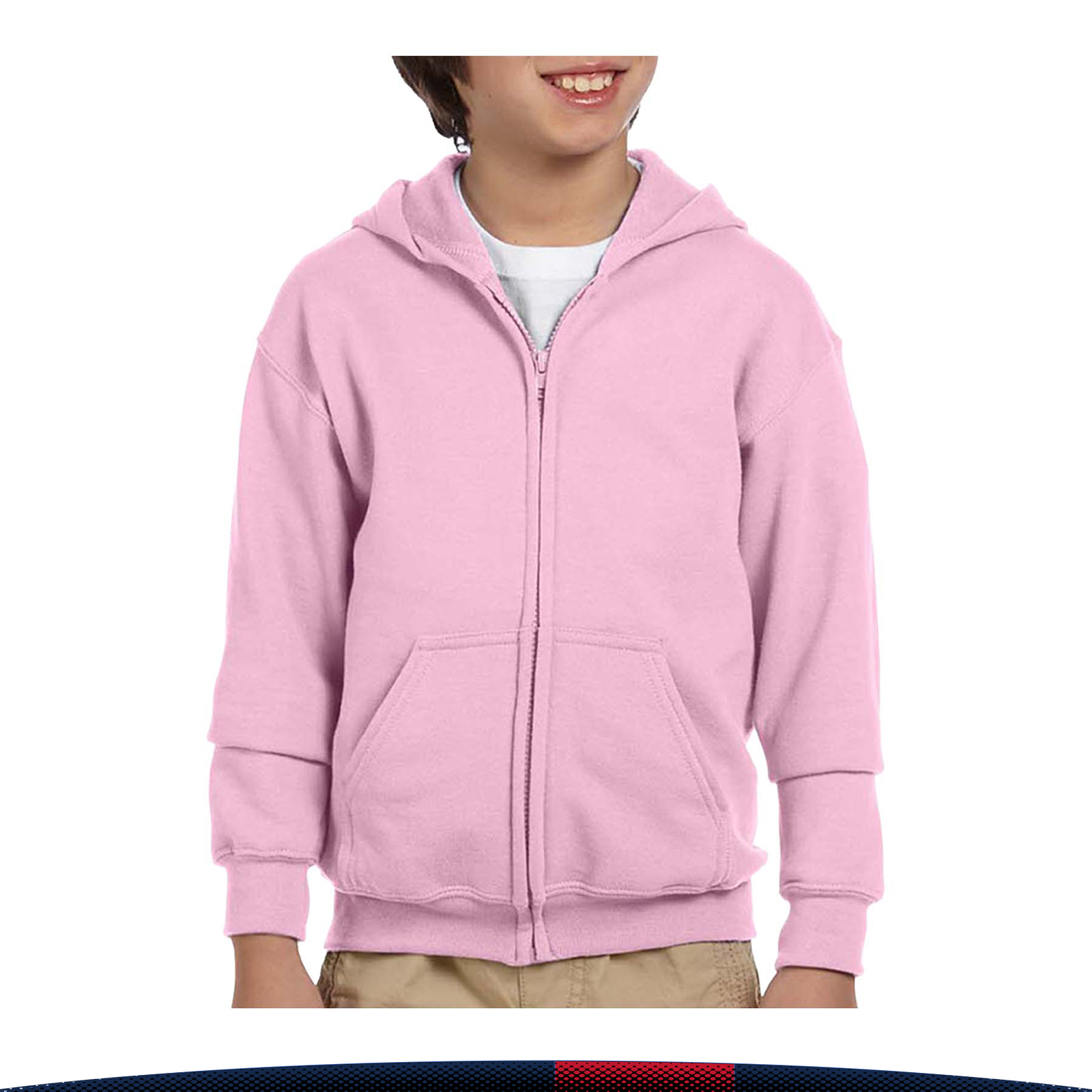 Gildan® Youth Full Zip Sweatshirts 7