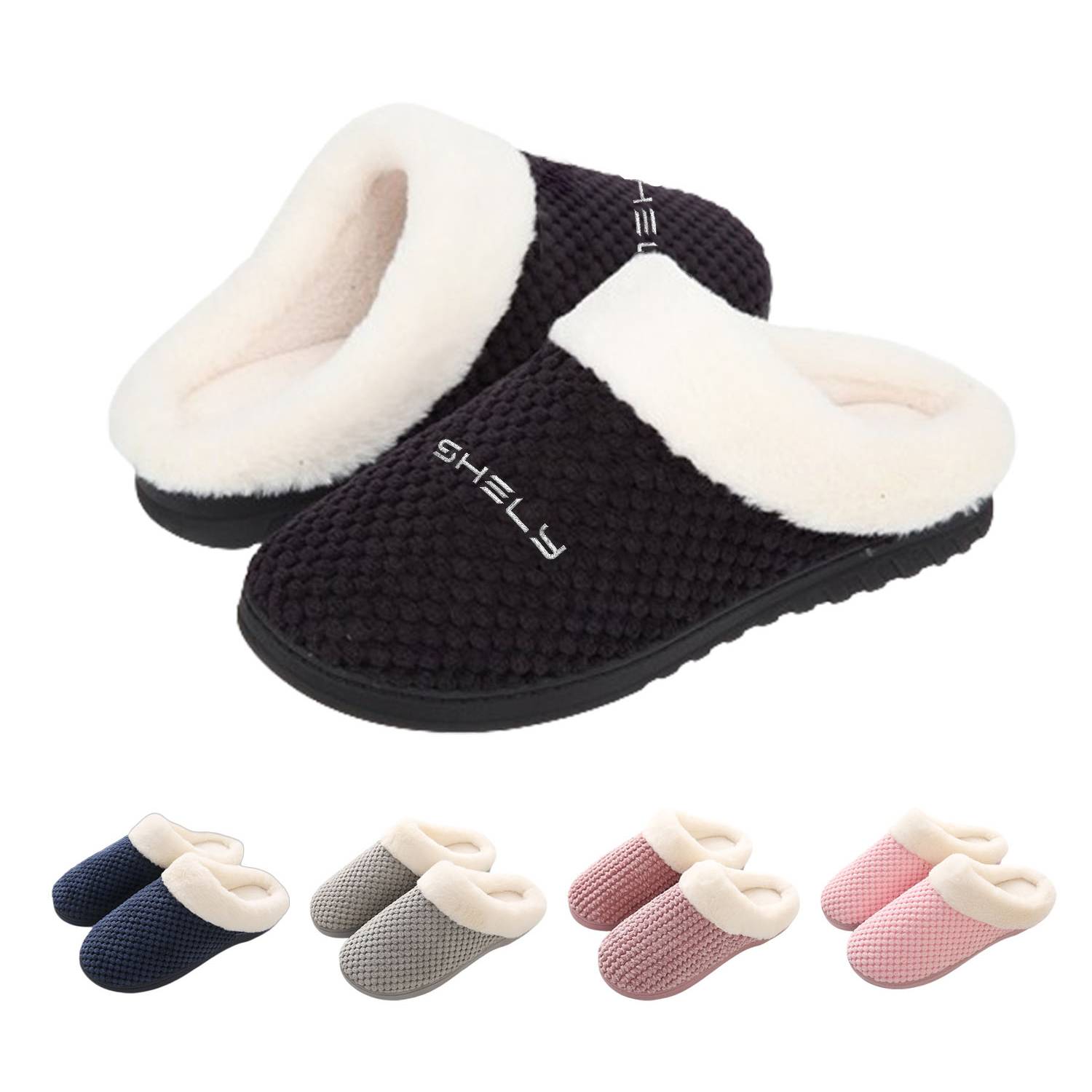 Women's Bubble Stitch Slippers 8
