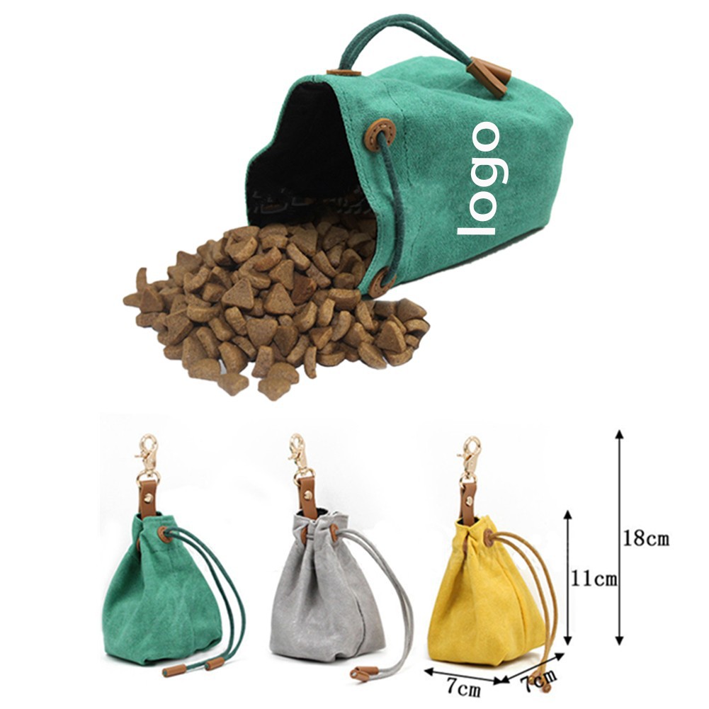 Pet Treat Travel Pouch Bag With Drawstring 2