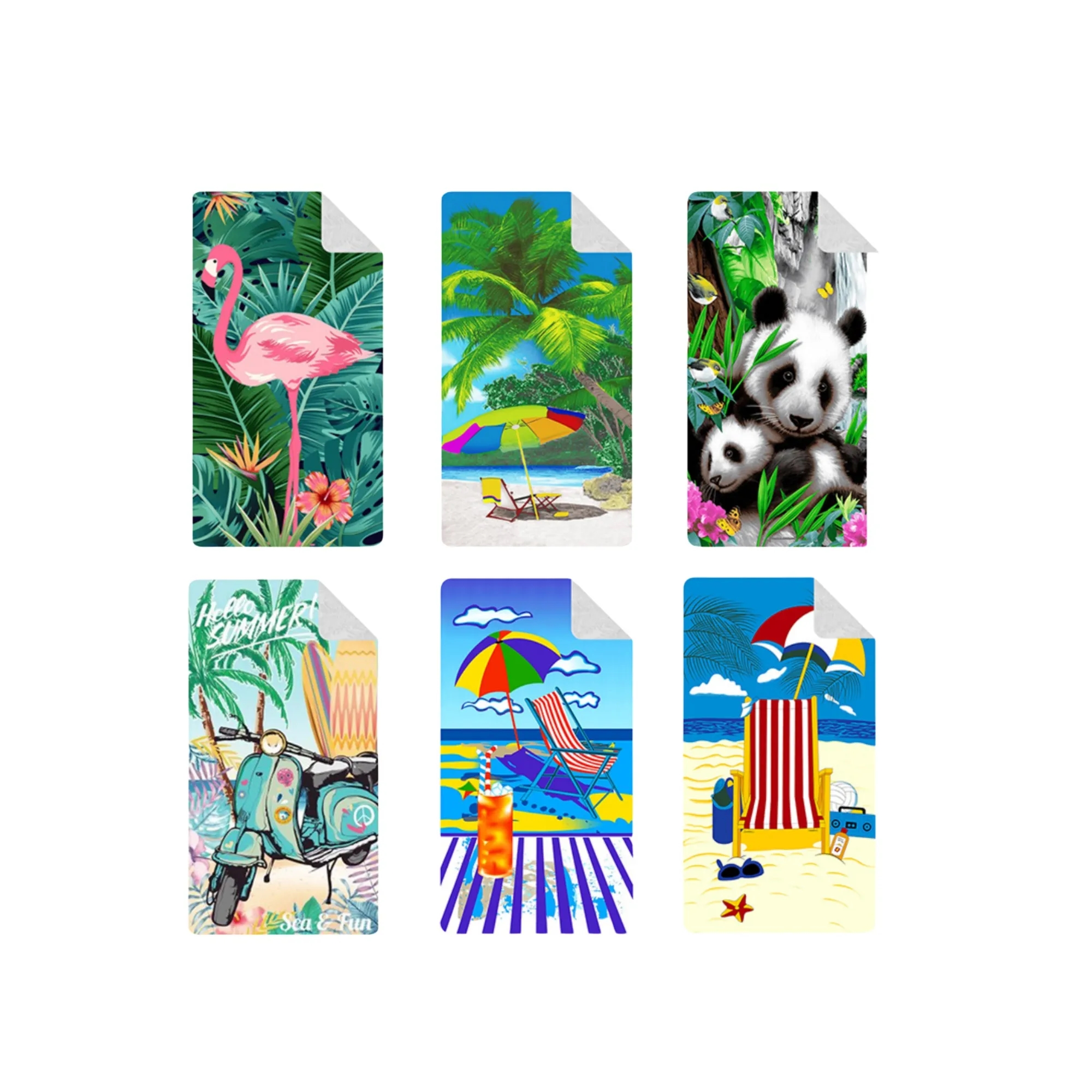Sublimated Quick Dry Beach Towel 6