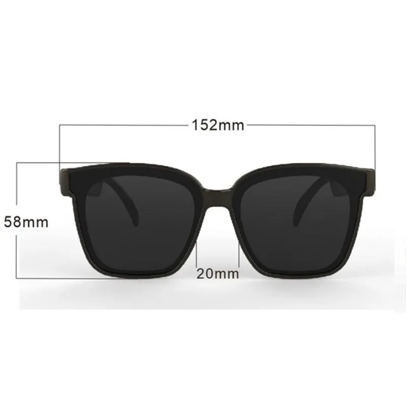 Smart Sunglasses Blue Light Filtering Built in Mic Speakers 2