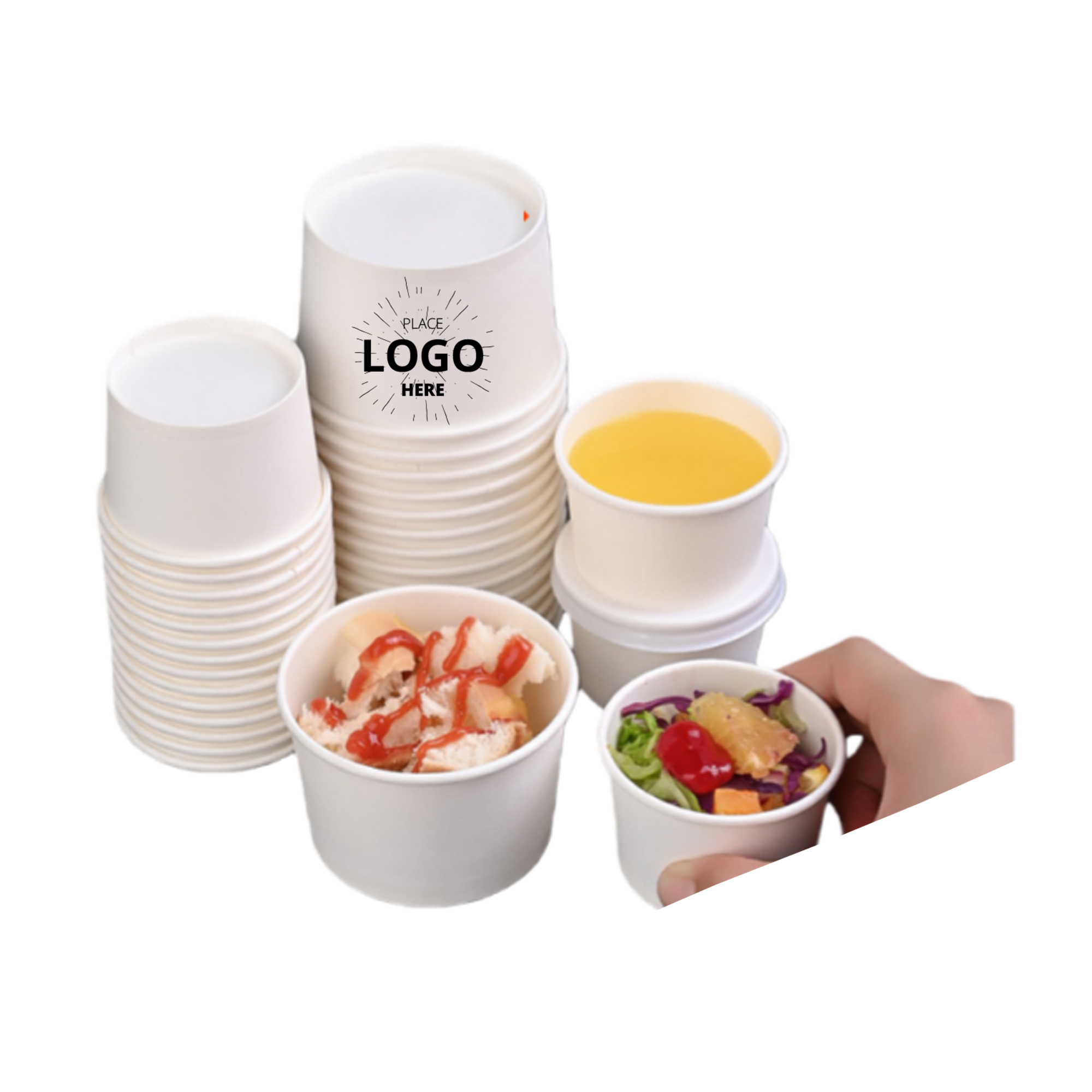8oz Paper Food Container 1