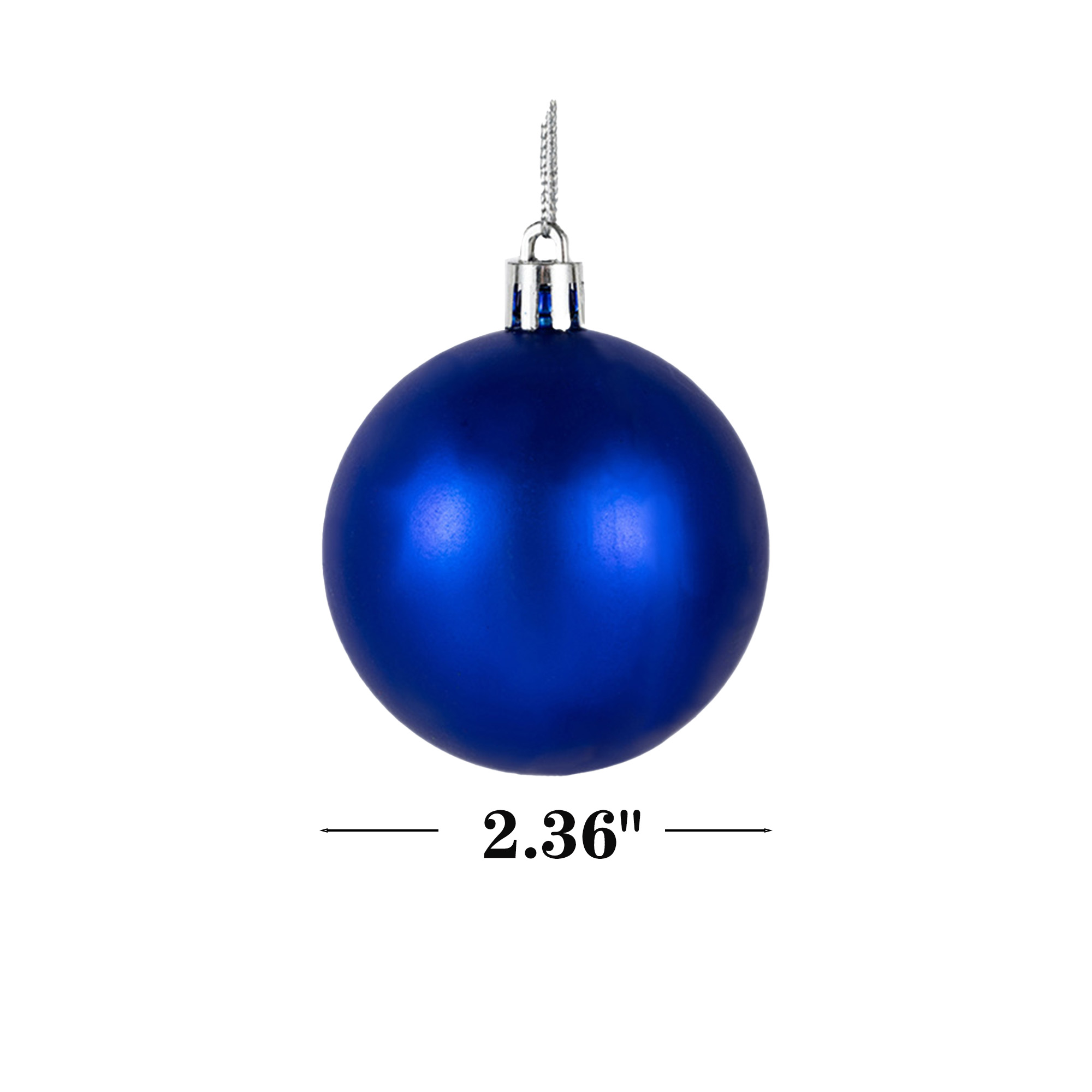 Holiday Plastic Christmas Ball Decor 3