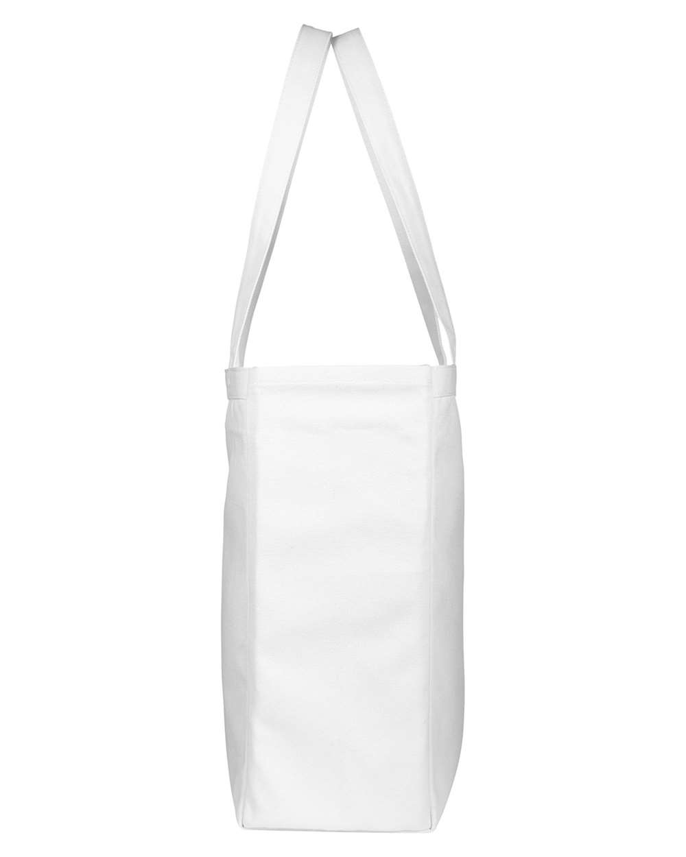 Canvas Book Tote - BE008, custom tote bag with logo imprint 7